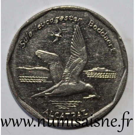 CAP VERT - KM 30 - 20 ESCUDOS 1994 - OISEAU - FOU BRUN