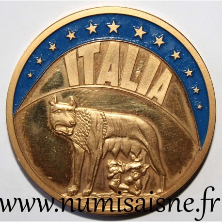 ITALY - MEDAL - EUROPA - ECU 1993 - Wolf with romulus and remus