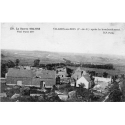 51103 - VILLERS-AUX-BOIS - LA GRANDE GUERRE 1914-15 - APRES LE BOMBARDEMENT