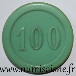 FRANCE - CASINO OF VICHY - TOKEN OF 100