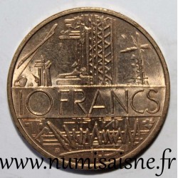 FRANCE - KM 940 - 10 FRANCS 1985 - EDGE A - TYPE MATHIEU