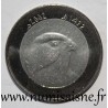 ALGERIEN - KM 124 - 10 DINARS 2002 - WANDERFALKE