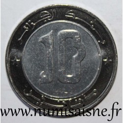 ALGERIEN - KM 124 - 10 DINARS 2002 - WANDERFALKE