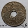 TUNESIEN - KM 243 - 10 CENTIMES 1919