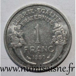 FRANCE - KM 885a.1 - 1 FRANC 1950 - TYPE MORLON ALU