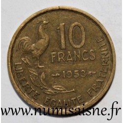 FRANCE - KM 915.1 - 10 FRANCS 1953 - TYPE GUIRAUD
