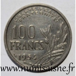 FRANKREICH - KM 919.2 - 100 FRANCS 1954 - B Rouen - TYP COCHET