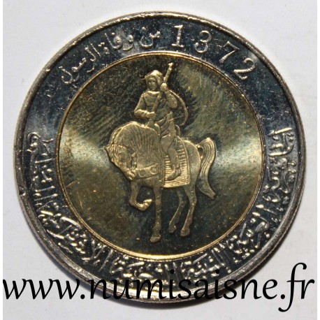 LIBYE - KM 27 - 1/2 DINAR 2004 - AH 1372