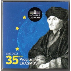 FRANKREICH - 2 EURO 2022 - 35 JAHRE ERASMUS-PROGRAMM