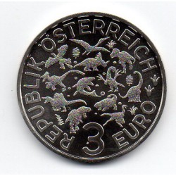 AUSTRIA - 3 EURO 2020 - SERIE DINO-THALER - N° 3 - ARAMBOURGIANA