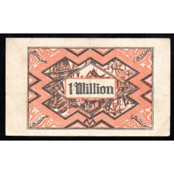 GERMANY - NOTGELD - KETTWIG-Stadt - 1 MILLION MARK - 15/08/1923 - 01/02/1924 - SERIE D