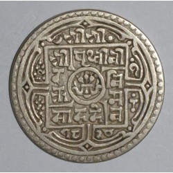 NÉPAL - KM 565 - 1 MOHUR 1758 - SE 1836 - Rajendra Vikrama