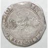 Dup 1130 - HENRI III - FRANC AU COL PLAT 1586 B - TB