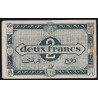 ALGERIA - PICK 102 - ECONOMIC REGION - 2 FRANCS - 31/01/1944 TO 01/03/1949