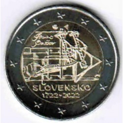 SLOVAQUIE - 2 EURO 2022 - 300 ANS DE LA 1ERE MACHINE A VAPEUR POUR LE POMPAGE DES MINES