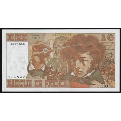 FRANCE - PICK 150 - 10 FRANCS BERLIOZ - 01/07/1976