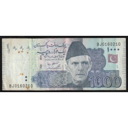 PAKISTAN - PICK 50e - 1000 RUPEES - 2010