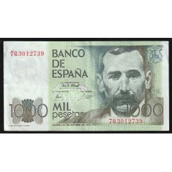 SPANIEN - PICK 158 - 1 000 PESETAS - 23/10/1979