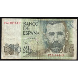 ESPAGNE - PICK 158 - 1 000 PESETAS - 23/10/1979