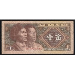 CHINE - PICK 881 a - 1 JIAO 1980