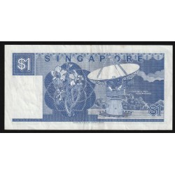 SINGAPORE - PICK 18 a - 1 DOLLAR (1987)