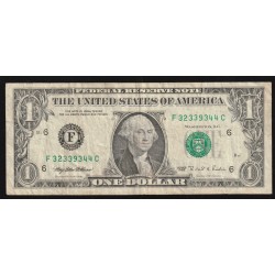 UNITED STATES OF AMERICA - PICK 496 a - 1 DOLLAR 1995 - SERIE F