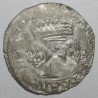 1515 - 1547 - FRANCOIS Ier - DIZAIN OU BLANC FRANCISCUS 1er TYPE - LA ROCHELLE