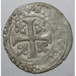 1515 - 1547 - FRANCOIS Ier - DIZAIN OU BLANC FRANCISCUS 1er TYPE - LA ROCHELLE