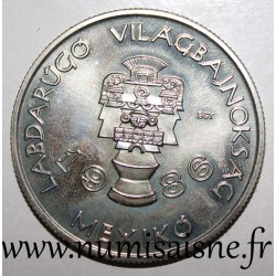 HUNGARY - KM 648 - 100 FORINT 1985 - FIFA Mexico 1986 Football World Cup