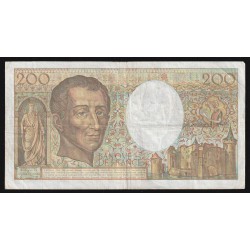 FRANCE - PICK 155 - 200 FRANCS MONTESQUIEU - TYPE 1981 - 1986 - P.041