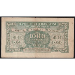 FAY VF 13/2 - 1000 FRANCS MARIANNE - 1945 - PICK 108