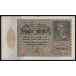 GERMANY - PICK 70 - 10 000 MARK - 19/01/1922