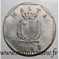 MALTA - KM 98 - 50 CENTS 1992 - Tulliera