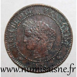 FRANCE - KM 827 - 2 CENTIMES 1891 A - Paris - TYPE CÉRÈS