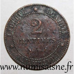 FRANCE - KM 827 - 2 CENTIMES 1891 A - Paris - TYPE CÉRÈS