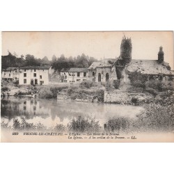 County 51800 - VIENNE-LE-CHATEAU - THE CHURCH - THE BANKS OF THE BRESME