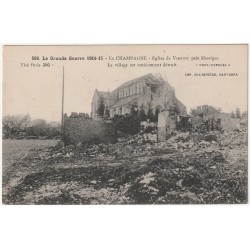 51800 - VIRGINY - LA GRANDE GUERRE 1914-15 - ÉGLISE
