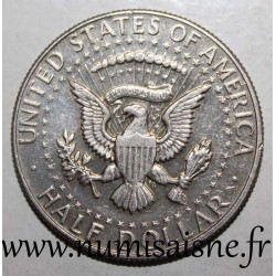 UNITED STATES - KM 202a - 1/2 DOLLAR 1967 - KENNEDY