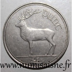 IRLANDE - KM 27 - 1 POUND 1990 - CERF