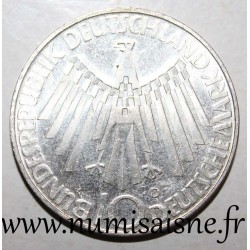 GERMANY - KM 134 - 10 MARK 1972 D - Munich - Munich Olympic Games