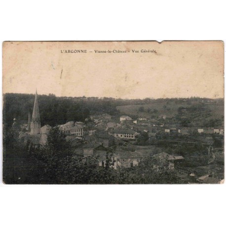 County 51800 - THE ARGONNE - VIENNE-LE-CHATEAU - GENERAL VIEW