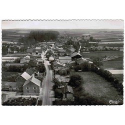 County 51320 - VILLESENEUX - GENERAL AERIAL VIEW - LA RUE DE FERE-CHAMPENOISE