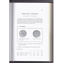 Directory of Contemporary French Numismatics - 1793 to the present day - Edition 1976