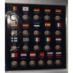 PRESSO ALBUM FOR THE 21 2-EURO COINS 10 YEARS OF THE EURO - Clearance discount