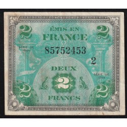 FAY VF 16/02 - 2 FRANCS DRAPEAU - JUIN 1944 - PICK 114