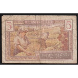 FAY VF 29/01 - 5 FRANCS TRESOR FRANCAIS - 1947