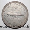 ISLE OF MAN - KM 105 - 1 CROWN 1983 - 200 years of the 1st manned flight