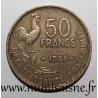 FRANCE - KM 918 - 50 FRANCS 1958 - TYPE GUIRAUD