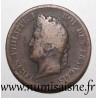 FRENCH COLONIES - Marquesas Islands - KM 13 - 10 CENTIMES 1844 A - Paris - LOUIS PHILIPPE 1er