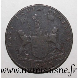 BRITISH INDIES - Madras - KM 319 - 10 CASH 1803 - Soho - East India Company